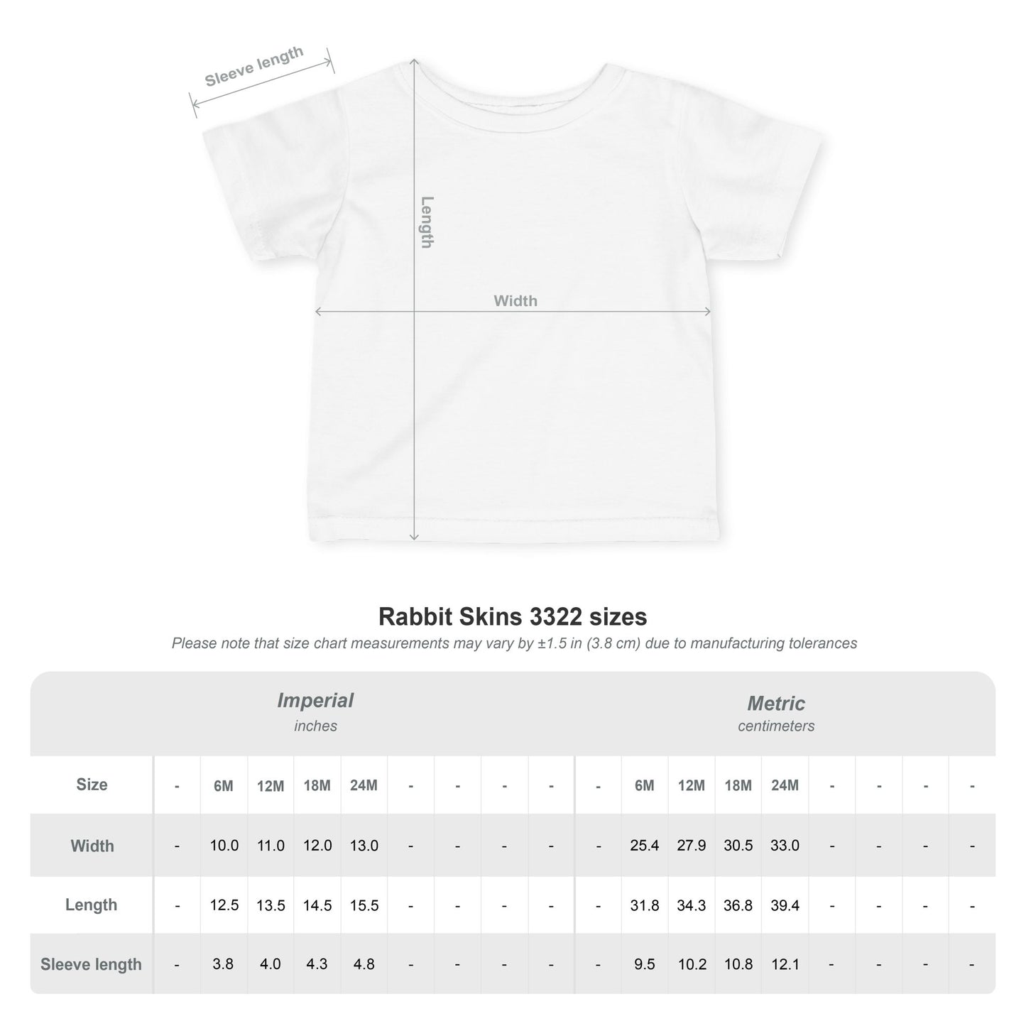 Patriotic Infant Fine Jersey Tee