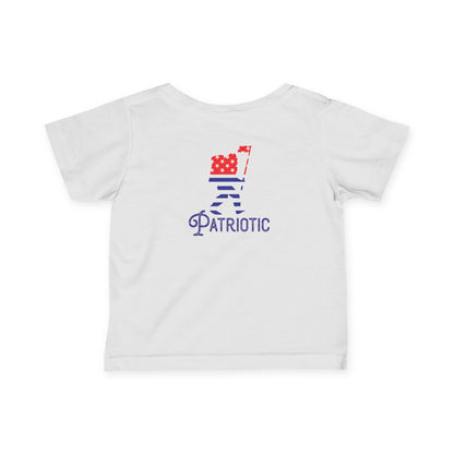 Patriotic Infant Fine Jersey Tee