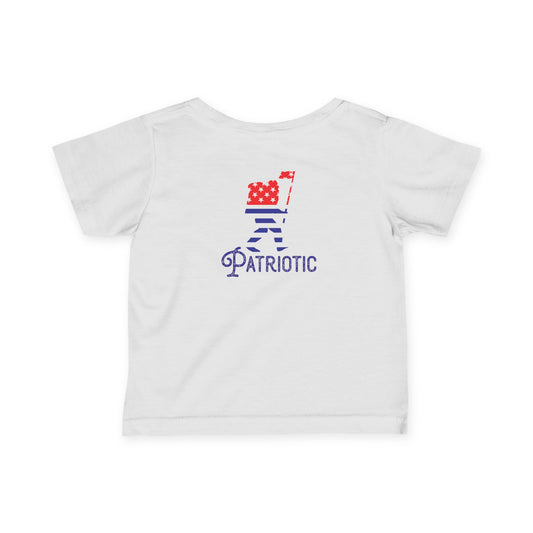 Patriotic Infant Fine Jersey Tee